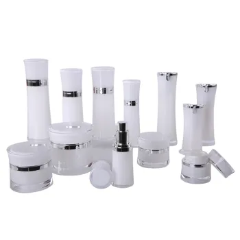 Plastic Bottles and Jars for Luxury Skin Care Cosmetics