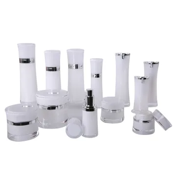 Plastic Bottles and Jars for Luxury Skin Care Cosmetics