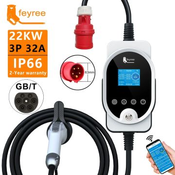 WIFI Smart APP Controlled 22kW Car Charger Ev Charging Station