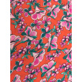 Flower design Rayon Challis 32S Printing Fabric