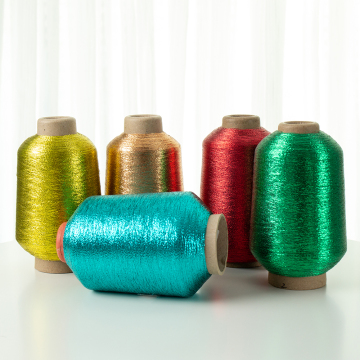 Sparkle Metallic Knitting Thread: Multicolor Polyester Lurex and MX Type Metallic Yarn for Sweaters and Knitwear