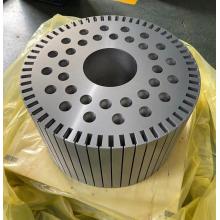 High pressure rotor laminate with vent hole