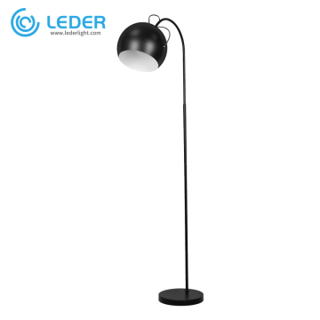 Lampadaires LEDER Rustiques Noirs