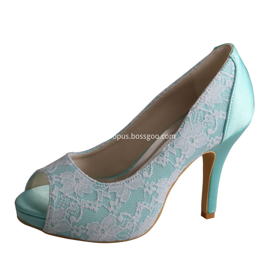 Lace Shoes Open Toe