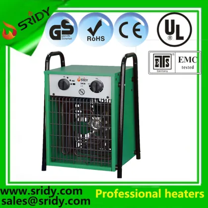 SRIDy TSE-A electric fan heater 2kw 3kw 5kw 9kw square handle heater portable electric fan heater
