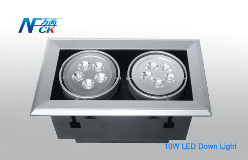 10watt 810lm Led Indoor Ceiling Lights , Recessed Led Ceiling Light