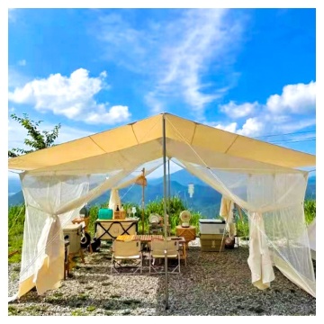 SunShade UV Protection Waterproof Canvas Tents for Outdoor Camping and Beach