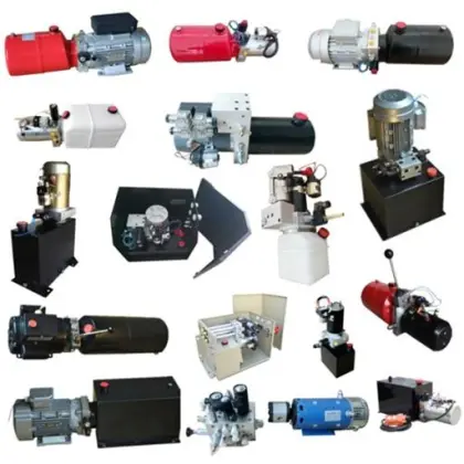 Hydraulic power pack of cylinder lifting