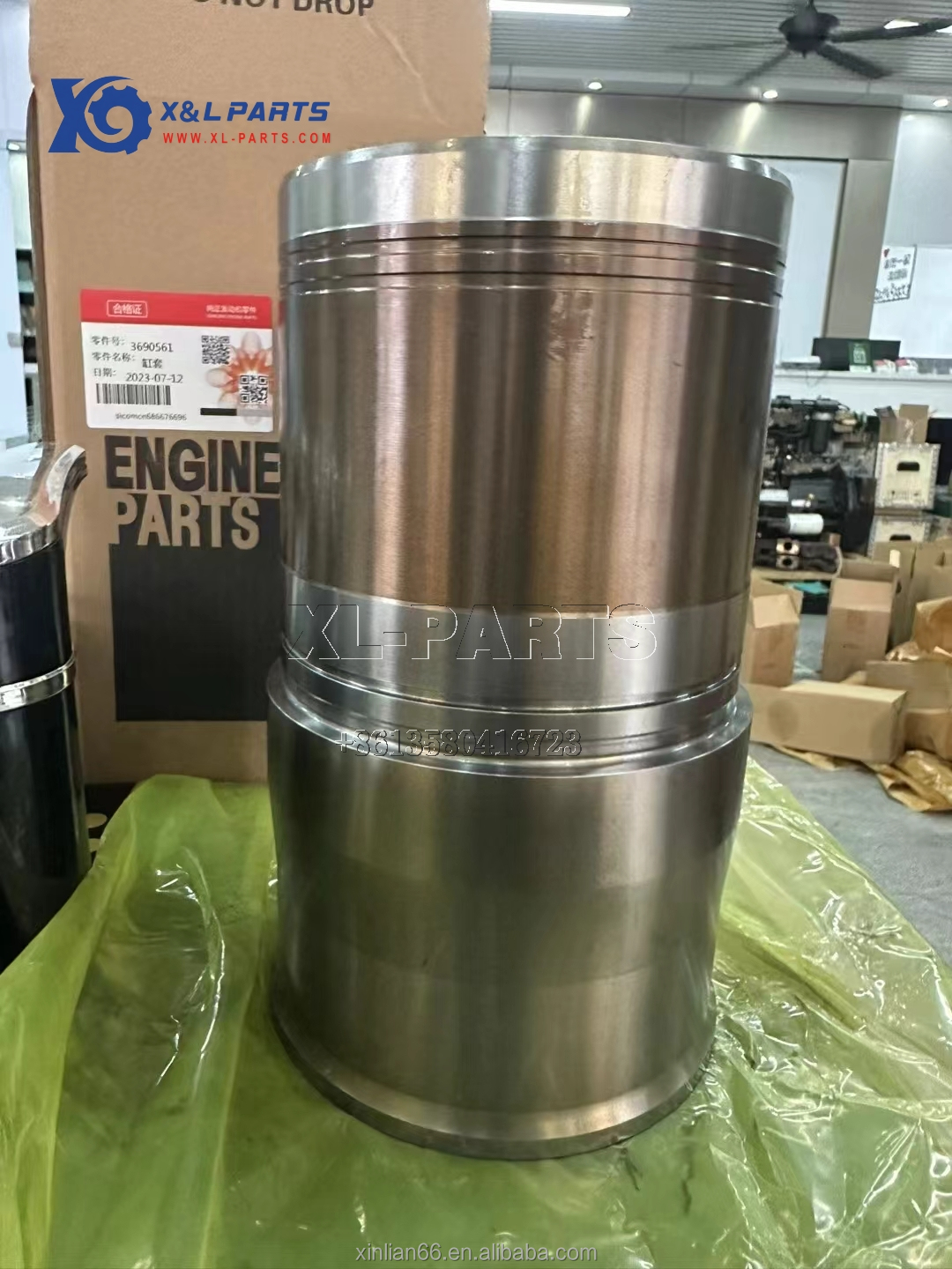 Aftermarket Piston And Cylinder Liner Kit For Cummins X15 Isx15 Qsx15 ...