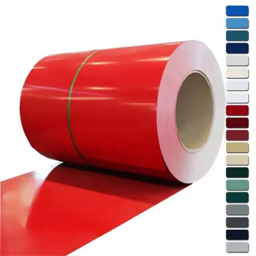 Red and White PPGI Steel Coil 0.4*1250mm - Best-Selling Color Coated Coil Price