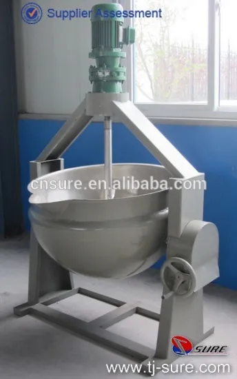 Steam/Electric Heating Food Cooking Machine/Seasoning and Fruit Jam Mixing Machine