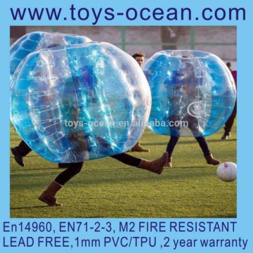 Human size inflatable bumper ball body bounce grass ball for adults or kids