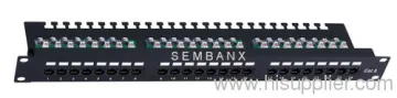 Cat6 24 Ports Patch Panel 
