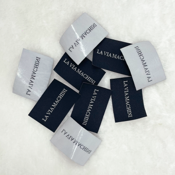 Custom Logo Hot Melt Adhesive Woven Labels for Clothing