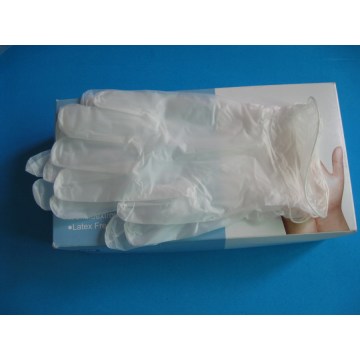 Disposable Medical Clear Powder Free Vinyl Gloves