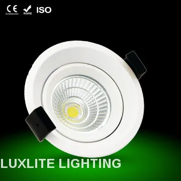 90lm/w  high brightness560lm led spotlights
