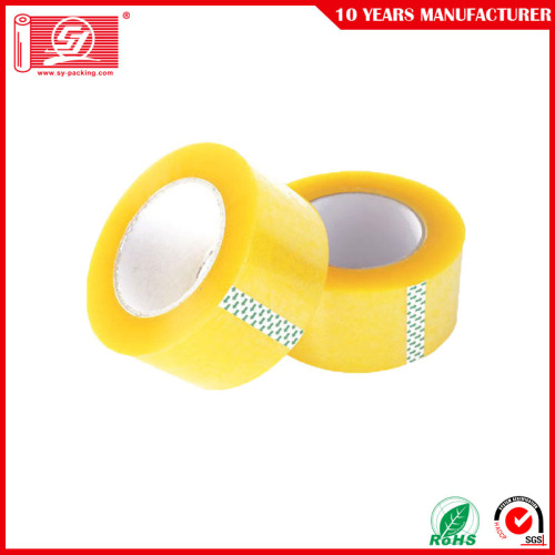 adhesive Bag sealing yellowish packaging bopp tape