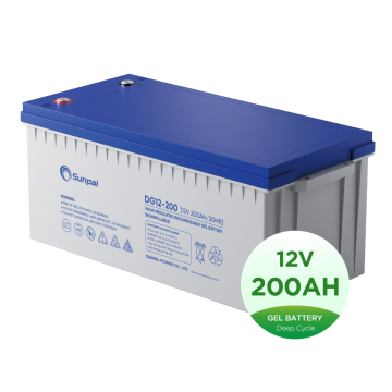 Batterie Opzv Opzv di alta qualità Sunpal 50AH-200Ah per sistemi di conservazione solare