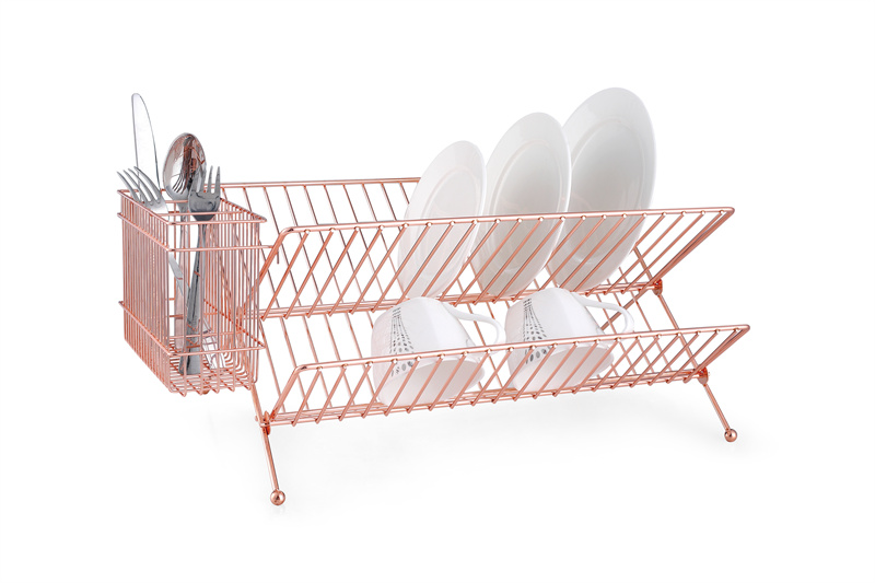 Copper Plated Dish Rack