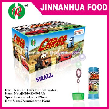 big size small size car bubble water