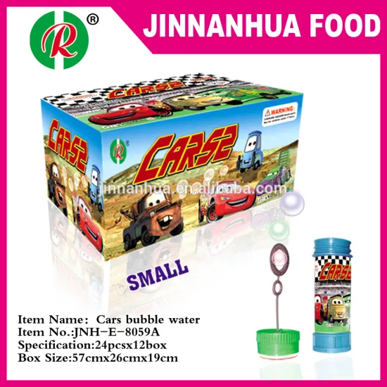 big size small size car bubble water