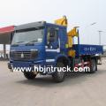 Howo Off-Road 4 x 4 Lorry Crane Truck For Sale