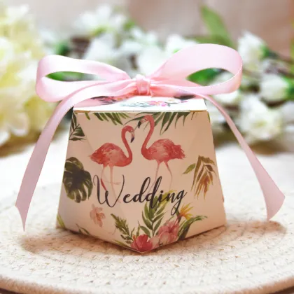 Delicacy Diamond Shape Cardboard Candy Packing Box