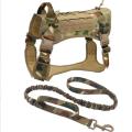 Tactical Dog Harness Vest Custom Dog Harness Vest with Leashes