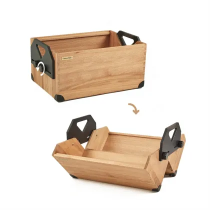 Naturehike Solid Wood Storage Box for Outdoor Camping Equipment
