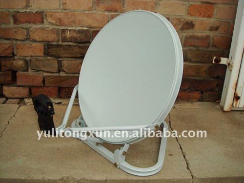 Ku band ground mount satellite dish antenna