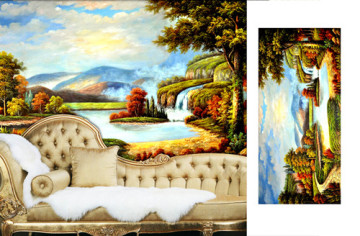 No Smoke Paper Painting Wallpaper Top Design