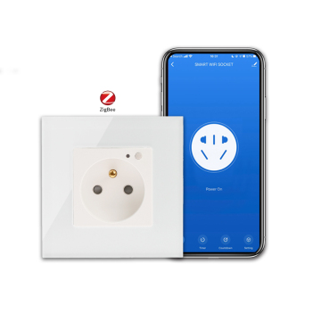 Bingoelec ZigBee 16A WiFi Smart French Wall Socket
