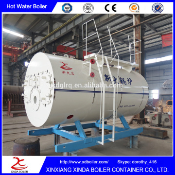 Low Pressure or Normal Pressure Thermal Power 0.7mw 1.4mw 2.1mw 2.8mw 4.2mw Heavy or Light Oil fired Hot Water Boiler to Russia