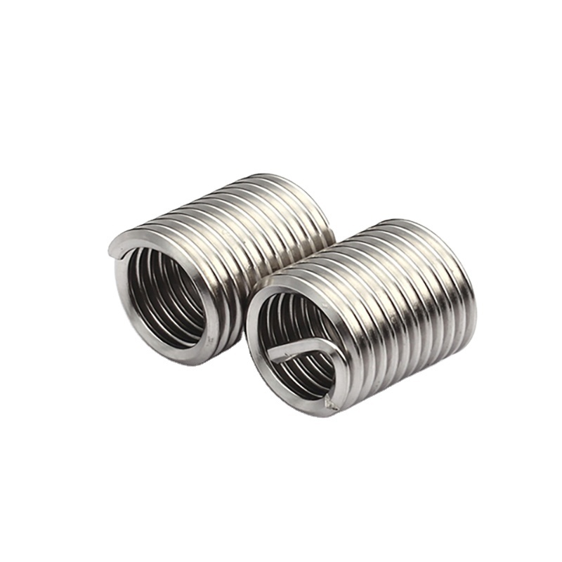 304 Stainless Steel M26 Spring Coil-Insert Fasteners with Natural Surface Treatment Metric Thread Insert Carton Packing