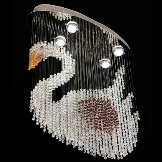 bedroom led modern crystal hanging pendant lights