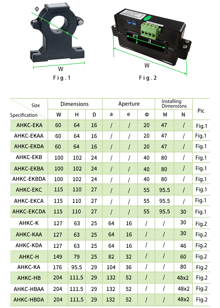 AHKC hall sensor