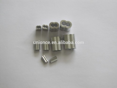 Hourglass Aluminum Wire Rope Ferrule 8 Shape