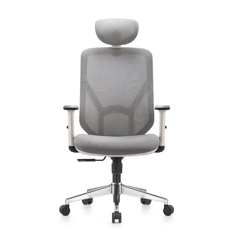 Heavy Duty Grey Mesh Office Chair