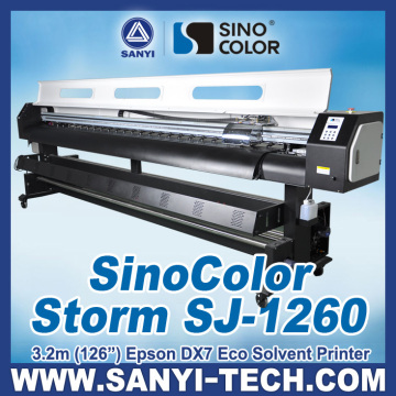 Sinocolor Sj-1260 Banner Printer, with Epson Dx7 Printhead, 1440 Dpi
