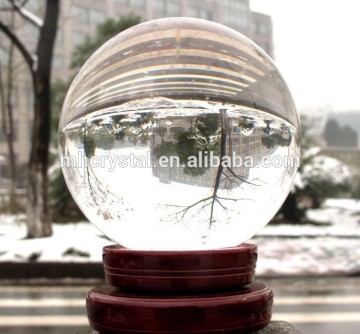 Crystall Ball With Wooden Rotating Base MH-Q0101