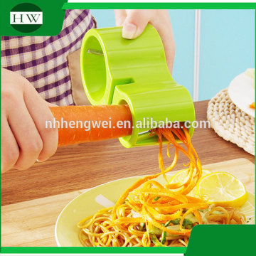 multi function double spiral plastic carrot cucumber vegetable julienne cutter machine cutting tool grater sharpener with sharpe