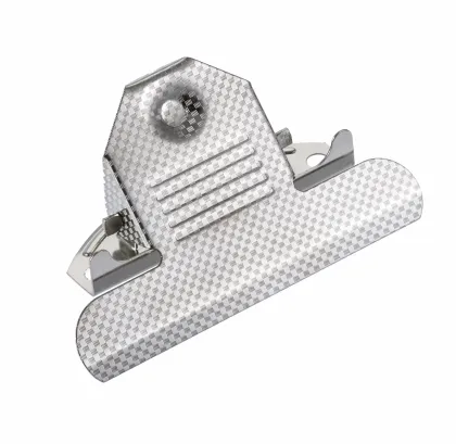 silver small metal clipboard clip/jumbo clipboard clip