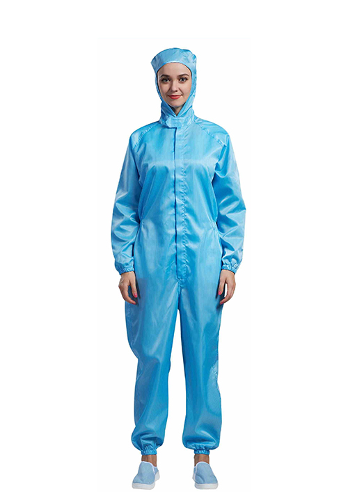 Reusable Cleanroom Coverall With Hood