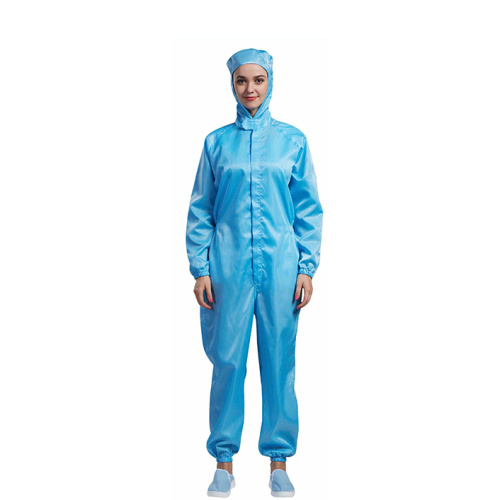 Herbruikbare cleanroom coverall met kap