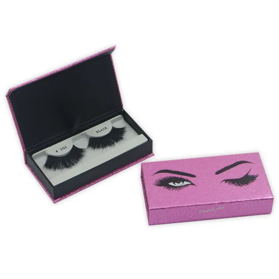 Custom Magnetic Empty False Eyelash Box Packaging