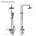 Précipitant douche à une seule manche de salle de bain chaude chaude douche