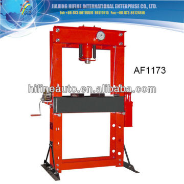 50 Ton H-Frame shop press with gauge
