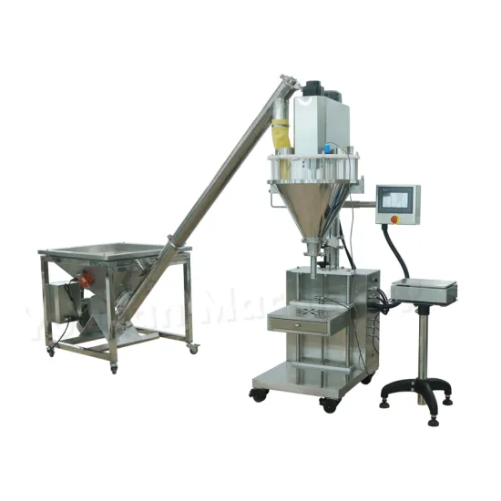DF-Y & DS-3: High-Efficiency Filling and Packing Machine for Salt, Milk Powder, Talc, Face Powder, Spices, and More with Screw Feeder