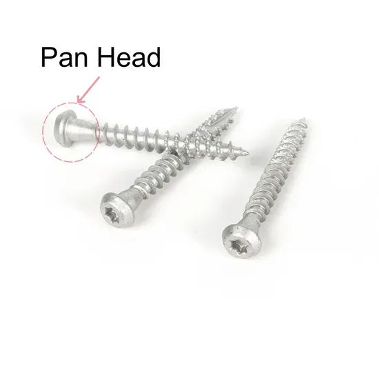 Dacromet Wood Screw - Trox Drive Special Pan Head Type 17