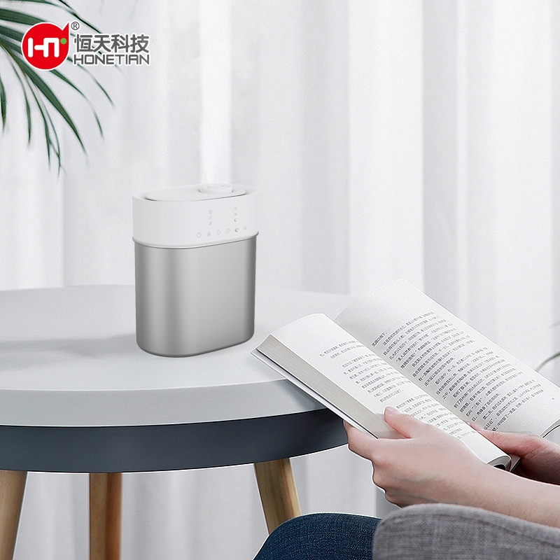 HONETIAN ultrasonic cool mist UV sterilization stainless steel water tank 3L 12 timer custom colors indoor plastics humidifier